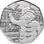UK 50 Pence (Paddington™ at the Station Waving) DK coin reverse