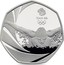 UK 50 Pence (Team GB - Believe in Extraordinary (Piedfort)) TEAM GB U coin reverse