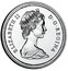 Canada Dollar Winnipeg Centennial 1974 Specimen KM# 88a ELIZABETH II D ∙ G ∙ REGINA coin obverse