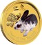 Australia Dollars Year of the Rabbit 2008 YEAR OF THE RABBIT coin reverse