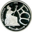 UK ECU Isaac Newton 1994 BRITANNIA 1994 ECU 999 coin obverse