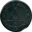UK Farthing Glasgow Tea Shop 1780 JAMES ANGUS. FARTHING. A coin obverse