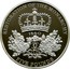 UK Five Pounds Restoration of the Monarchy (Piedfort) 2010 British Royal Mint Proof KM# P114 RESTORATION OF THE MONARCHY 1660 FIVE POUNDS coin reverse