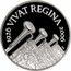 UK Five Pounds Vivat Regina Piedfort 2006 Proof KM# 1062c 1926 VIVAT REGINA 2006 R DSW coin reverse