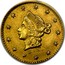 USA Half Dol. Liberty (Round) 1852 D.N. coin obverse