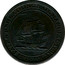 UK Half Penny Token Bristol Patent Sheathing Nail Manufactory 1811 PATENT SHEATHING NAIL MANUFACTORY BRISTOL coin obverse