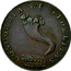 UK Halfpenny (Inverness / MacKintosh - Inglis & Wilson's) CONCORDIA ET FIDELITAS CLACH NA CUDDEN coin reverse