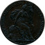 UK Halfpenny (Mining & Copper Co - Warwickshire Birmingham) BIRMINGHAM COINING AND COPPER COMPANY 1794 coin obverse