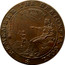 UK Halfpenny The Debtors In Goal ND REMEMBER THE DEBTORSIN GOAL GOTORTH coin reverse
