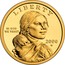 USA One Dollar Sacagawea pattern 2000 W Proof LIBERTY IN GOD WE TRUST 2000 W coin obverse