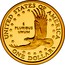 USA One Dollar Sacagawea pattern 2000 W Proof UNITED STATES OF AMERICA E PLURIBUS UNUM ONE DOLLAR coin reverse