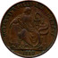 UK Penny Professor Holloway's Token 1853 HOLLOWAY'S PILLS AND OINTMENT coin reverse