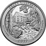 USA Quarter Dollar Ozark Riverways 2017 S Proof KM# 655a OZARK RIVERWAYS MISSOURI 2017 E PLURIBUS UNUM coin reverse