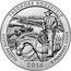USA Quarter Dollar Theodore Roosevelt National Park 2016 S KM# 638a THEODORE ROOSEVELT NORTH DAKOTA 2016 E PLURIBUS UNUM coin reverse