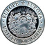 UK Silver ECU United Kingdom 1992 X# 11a EUROPE EUROPA UNITED KINGDOM coin obverse