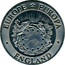 UK Twenty Five ECU (Exonumia) EUROPE EUROPA ENGLAND coin obverse