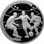 Russia Twenty Five Roubles Dynamo Football 2013 СПМД Proof Y# 1437 ВСЕРОССИЙСКОЕ ФИЗКУЛЬТУРНО-СПОРТИВНОЕ ОБЩЕСТВО ДИНАМО-90 ЛЕТ coin reverse