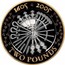 UK Two Pounds The Gunpowder Plot 2005 Proof KM# 1052a 1605 - 2005 TWO POUNDS coin reverse