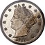 USA V Cents Pattern 1883 Proof KM# Pn1775 LIBERTY 1883 coin obverse