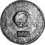 Russia Yefimok 1 Ruble 1655 KM# 439 1655 CONCORDIA RES PARVAE CRESCVNT coin obverse