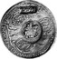 Russia Yefimok 1655 KM# 406 Empire Countermarked coinage 1655 MONETA NOUA ARGENTEA REIPUB NORIMBERG 1635 coin obverse