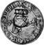 Russia Yefimok 1655 KM# 434 Empire Countermarked coinage S.STEPHANVS PROTOMARTIR coin obverse