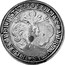 Russia Yefimok 1655 KM# 408 Empire Countermarked coinage SOLIVS VIRTVTIS FLOS PERPETVVS coin reverse