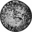 Russia Yefimok 1 Ruble 1655 KM# 423 SENCERE ET CONSTAMTER ANNO 1650 coin reverse