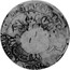 Russia Yefimok 1 Ruble 1655 KM# 410 ∙ PHIL ∙ IIII ∙ D ∙ G ∙ HISP ∙ ET ∙ INDIAR ∙ REX ∙ coin reverse