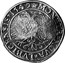 Russia Yefimok 1 Ruble 1655 KM# 403 MONETA∙NOVA∙LVBICENSIS∙1549 coin reverse