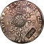 Russia Yefimok Alexey Mikhailovich (Countermarked over Brabant Patagon of Philip IV 1632) 1655 KM# 425 1655 ∙ PHIL ∙ IIII ∙ D ∙ G ∙ HISP ∙ ET ∙ INDIAR ∙ REX ∙ 16 32 coin obverse