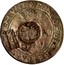 Russia Yefimok Alexey Mikhailovich (Countermarked over Netherlands Rijksdaalder 1606-1653) 1655 KM# 420 1655 CONCORDIA RES PARVAE CRESCUNT / 1628 coin obverse