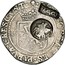 Russia Yefimok Alexey Mikhailovich (Countermarked over Zeeland Rijksdaalder 1649) 1655 KM# 427 1655 CONCORDIA RES PARVAE CRESCVNT coin obverse