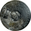 Russia 1 Yefimok Countermarked over Saxe-Weimar Taler 1622 1655  1622 MONETA FRATRVM DVC:SAXON:LIN:VIN:1622 coin obverse