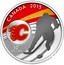 Canada 10 Dollars Calgary Flames 2015 Proof KM# 1826 CANADA 2015 10 DOLLARS coin reverse