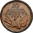 Russia 10 Kopeks (Elizaveta (Pattern Novodel)) KM# N60 10 ДЕСЯТЬ КОПѢЕКЪ 1761 coin reverse