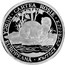 Moldova 10 Lei European mink 2003 Proof KM# 19 CARTEA ROȘIE NURCA EUROPEANĂ MUSTELA LUTREOLA coin reverse