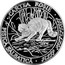 Moldova 10 Lei Wild cat 2001 Proof KM# 12 PISICĂ SĂLBATICĂ CARTEA ROȘIE FELIS SILVESTRIS coin reverse