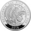 UK 10 Pounds Classic Britannia 2018 BRITANNIA 5 OZ FINE SILVER 999 2018 coin reverse
