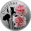 Belarus 10 Roubles The Carnation 2013 Proof KM# 518 DIANTHUS coin reverse