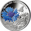 Belarus 10 Roubles The Cornflower 2012 Proof KM# 424 ВАСІЛЁК СІНІ CENTAUREA CYANUS coin reverse