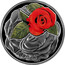 Belarus 10 Roubles The Rose 2013 Proof KM# 515 ROSA coin reverse