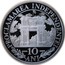 Moldova 100 Lei 10th Anniversary of Independence 2001 Proof KM# 16 PROCLAMAREA INDEPENDENTEI 10 ANI coin reverse