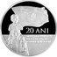 Moldova 100 Lei 20th anniversary Proclamation of Independence 2011 Proof KM# 63 20 DE ANI DE LA PROCLAMAREA INDEPENDENȚEI REPUBLICII MOLDOVA coin reverse