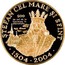 Moldova 100 Lei 500th Death Anniversary of 20th Prince Saint Stefan III 2004 Proof KM# 26 ȘTEFAN CEL MARE ȘI SFÎNT 500 DE ANI DE LA TRECEREA ÎN ETERNITATE 1504 2004 coin reverse