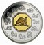 Canada 15 Dollars Zodiac Series - Year of the Monkey 2004 KM# 610 HC coin reverse