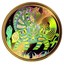 Canada 150 Dollars Year of the Horse - Hologram 2002 Proof KM# 604 HC coin reverse