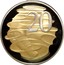 Australia 20 Cents Platypus 2013 Proof year set KM# 403d 20 coin reverse