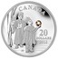 Canada 20 Dollars Crystal Series - Three Wise Men 2012 Proof KM# 1334 CANADA 20 DOLLARS 2012 JB coin reverse