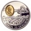 Canada 20 Dollars DHC-8 Dash 8 1999 Proof KM# 340 CANADA 20 DOLLARS coin reverse